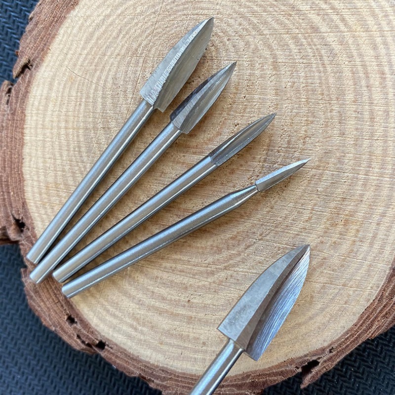 Vleant Wood Carving Drill Bits Set - 5 Pcs 1/8''