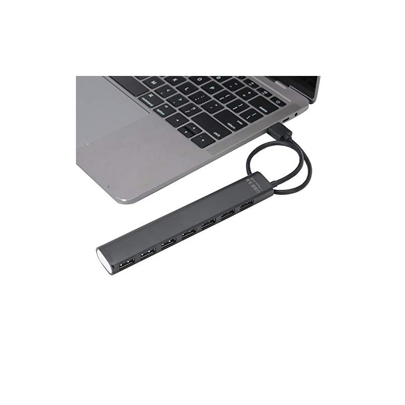 Acouto HUB USB 7 en 1 7 Puertos Múltiples USB