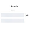 Rubber Bond Kick Plates (2 Pack) 6" x 33" -