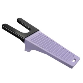 SYF-UN Boot Jack Welly Boot Remover Puller with Scraper Durable Construction - Ideal For Wellingtons Riding or Walking Boots and Muddy Shoes Purple