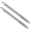 sourcing map 2pcs Straight Flute Screw Taps 1/4-28 UNF 2B