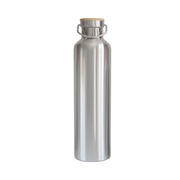 pandoo Stainless Steel Drinking Bottle, 1000 ml, Reusable Water Bottle,