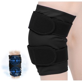 Bolsa de Hielo para Alivio del Dolor de Rodilla,Envoltura de Hielo Reutilizable,Paquete de Hielo Médico para Lesiones,Artritis,Hinchazón,Compresa de Gel Frío Caliente para Múltiples Partes del Cuerpo