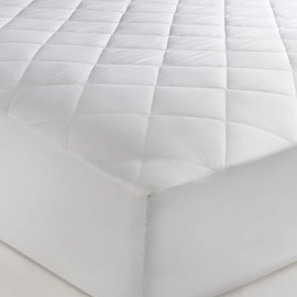 The Bettersleep Company Brand 42cm Extra Deep Egyptian Cotton Mattress Protector Single Bed - Hotel Quality Percale Cotton Supersoft Diamond Quilted & Anti Allergenic Extra Comfort & Protection
