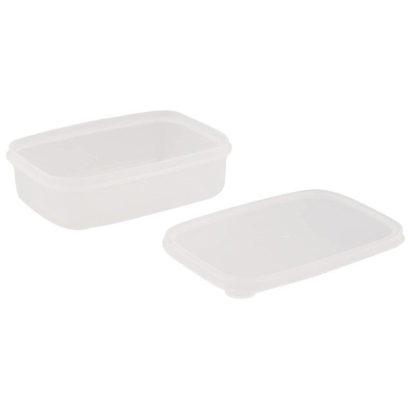 Nagao S-53 Storage Container, Easy to Clean, Square, Polypropylene, 12.8