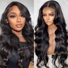4X6 Body Wave Lace Closure Wigs Human Hair for Black
