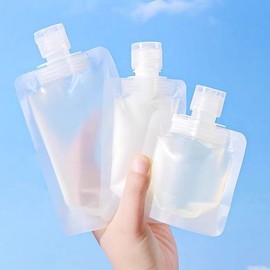 Multi-purpose Daily Transparent Liquid Refill 3-Piece Set Refill Bottles Portable Bottles Cosmetic Bottles / 다용도 액체류 데일리 투명 소분 3종 세트 소분공병 휴대용공병 화장품공병