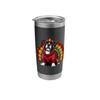 Boxer Turkey Outfit Cute Dog Boxer Stainless Steel Insulated Tumbler
