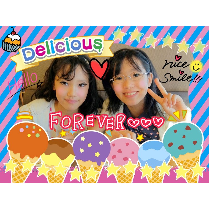 Cute fluffy Decora palette
