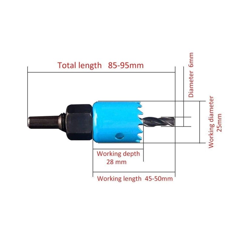 Holes Cutters - 8Pcs/13Pcs Down Lights Opener Saw Holesaw Kit