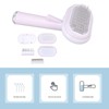 5 in 1 Pet Slicker Brush One Button Hair Removal