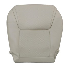 Priprilod Light Tan Perforated Leather Driver Side Bottom Replacement Seat Cover Compatible with Lexus Lx570 2008 2009 2010 2011 2012 2013 2014 2015