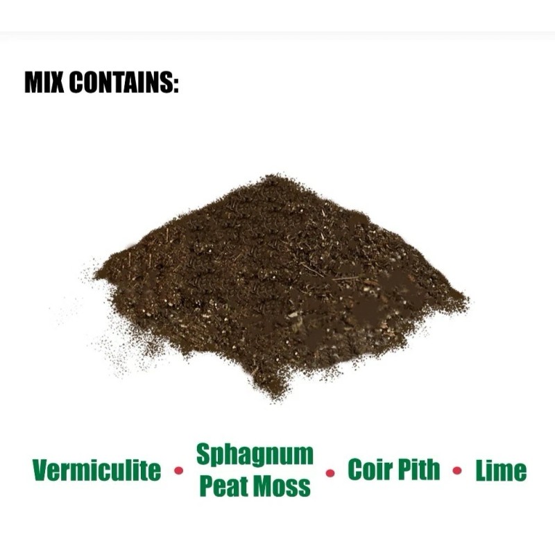 JIFFY Natural & Organic SEED STARTER MIX Potting soil GREENHOUSE
