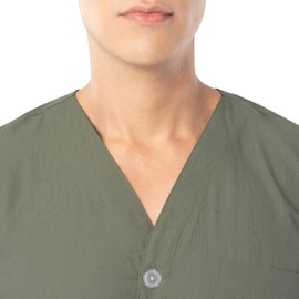 Fruit of the Loom Men's Broadcloth Short Sleeve Pajama Set, Green