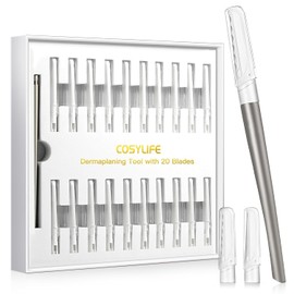 COSYLIFE- Disfrute de una experiencia de salón de belleza en casa con nuestra herramienta Dermaplaning: "Dermaplaning" es un producto de moda en los spas y salones en este momento. ¿Qué es Dermaplanin