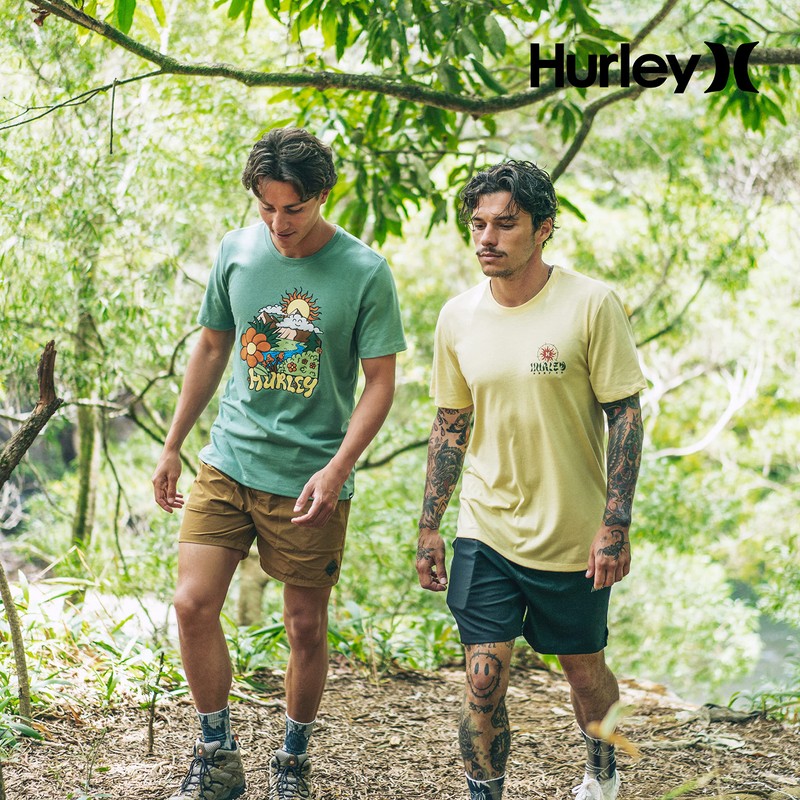 Hurley Men's H2o-dri Cutback 21" Walkshort, Dark Grey, 28