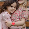 FOMIYES 24pcs Heart Shaped Bandage Stickers Home Patches Breathable Adorable