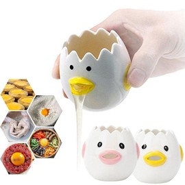 Egg Yolk Separator, Egg White Separator, Yolk Separator, Cute, Ceramic, Egg, Yolk, White Meat, Can Be Separated Cleanly, Utensils, Utensils, Household Baking Supplies