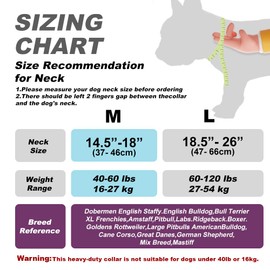 TSPRO Premium Dog Collar with Handle Thick Dog Collar Adjustable Dog Collar Heavy Duty Quick-Release Metal Buckle Dog Collar for Small or Medium to Extra Large Dogs (L- Pink)