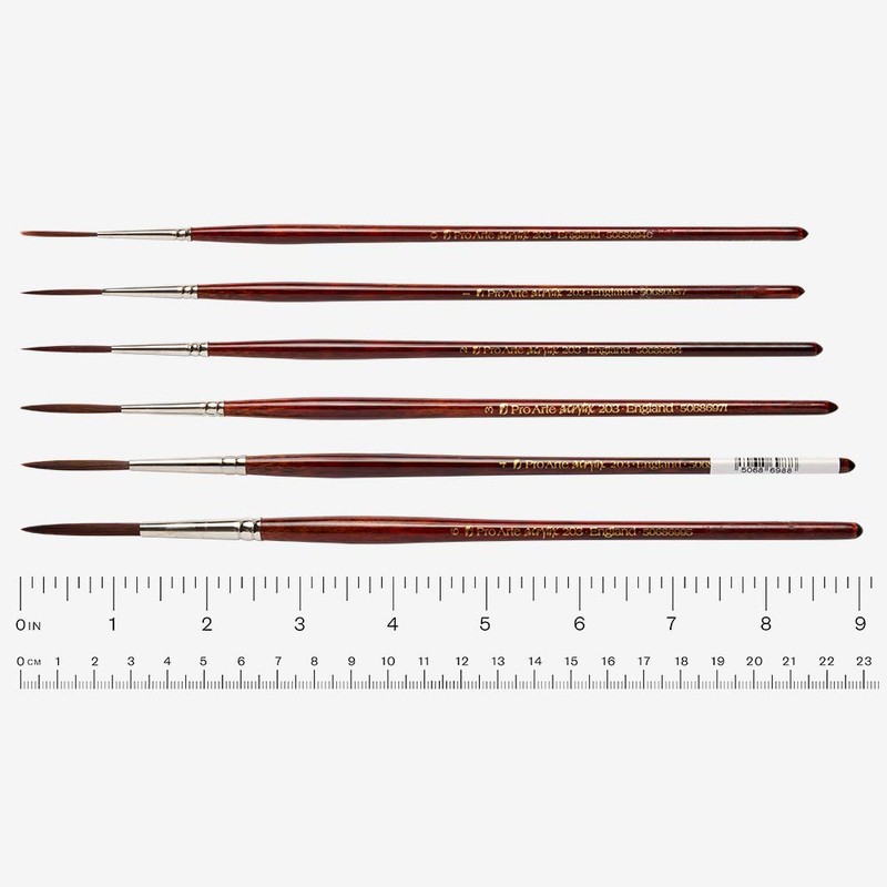 Pro Arte : Acrylix Rigger Synthetic Acrylic / Oil Brush