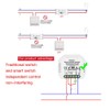 MOES Tuya WiFi Smart Light LED Dimmer Switch Module, Smart