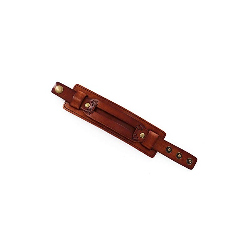 axy LAB1-1 Wide Series Leather Bracelet Genuine Leather Bracelet Vintage
