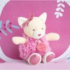 Doudou et Compagnie DC3530 MINIZOO Chat Pink