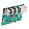 HUB Expansion Board Integrated USB to Ethernet Accessories for Raspberry