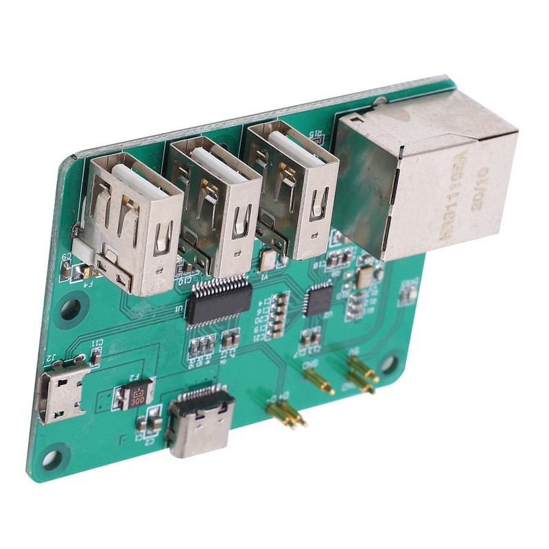 HUB Expansion Board Integrated USB to Ethernet Accessories for Raspberry