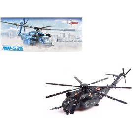 DCD Sikorsky MH-53E Sea Dragon Helicopter 1/72 Scale Dark Gray Diecast Model with Tail Number 07 United States Navy Blackhawks