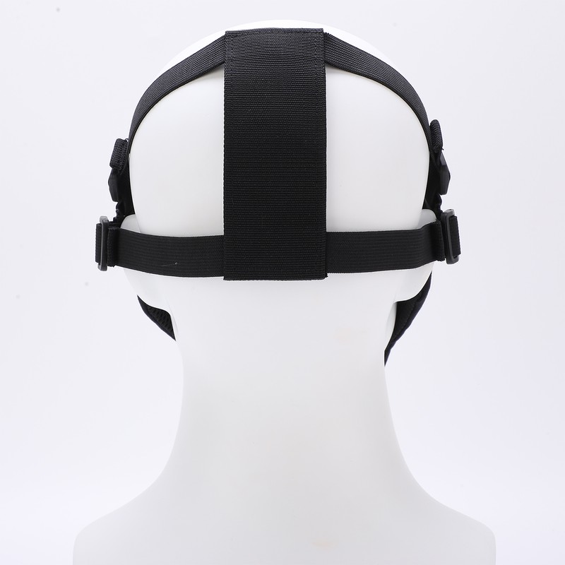 Outdoor Half Face Breathable Steel Mesh Face Cover Military for