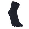 Warm-Han Men's Toe Socks Cotton Men's Five Finger Socks Midi