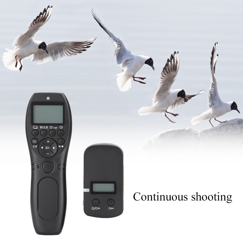 YouPro YP-870/E3 Ⅱ Wireless Timing Shutter Release Remote Control LCD