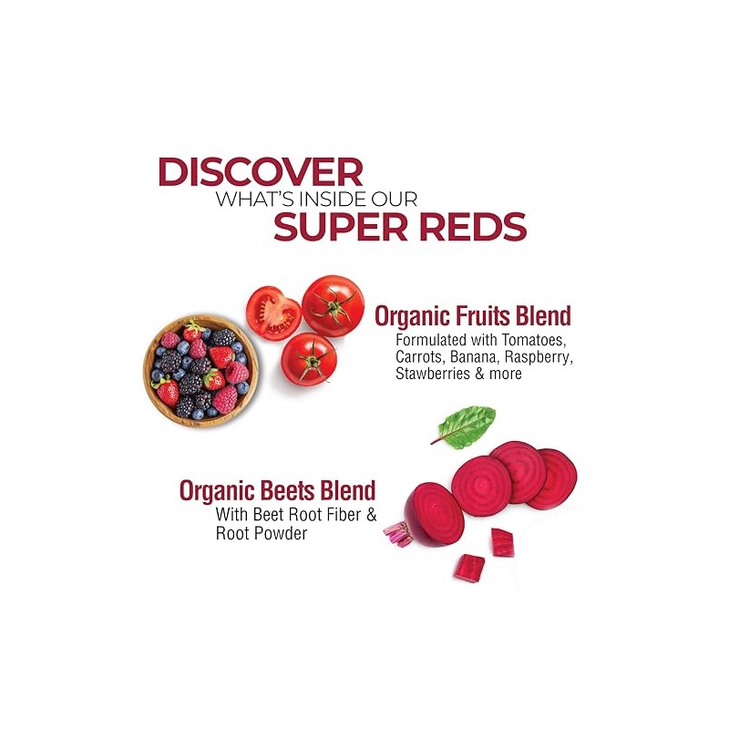 Country Farms Super Reds Energizing Polyphenol Superfood, Antioxidants, Drink Mix,