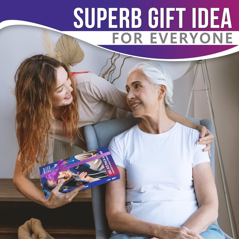 Reusable Ice Pack Wrap by Kinetic Labs - Gel Ice