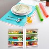 FFXQCTFF 16Pcs Fridge Liners Washable Refrigerator Shelf Liners,EVA Trimmable Fridge