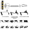 DODUOS 304 Stainless Steel Triangular Awning Attachment Set, Awning Accessories