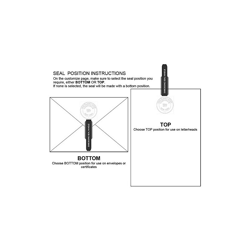 Corpkit - Personal Library Book - Custom Embosser Seal