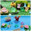 Alshurlife Luminous Mini Resin Animals 60 Pcs Dinosaur Glow in