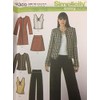 Simplicity Sewing Pattern 4369 Skirt, Jacket, Coat, Top, Size K5