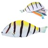 ZEPIQOR 1 x Fish Shaped Pencil Case Novelty Fish Pencil