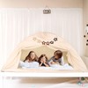 CRAWLBO Bed Tent for Kid Twin Size Bed Canopy,Breathable Privacy