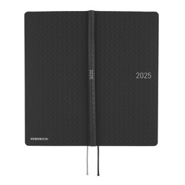 Almost Daily Notebook, 2025 Weeks, Paper Series, Black Gingham, Starting January, Weekly Notebook, Weekly Left, Slim Vertical
