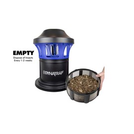 DynaTrap DT1775 1 Acre Mosquito & Flying Insect Trap – Kills Mosquitoes, Flies, Wasps, Gnats, & Other Flying Insects - Bug Zapper Alternative - Black