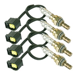 Dropwater 2 Pairs Upper and Lower Oxygen Sensors Compatible with Jeep 2011-2015 Grand Cherokee 3.6L 5.7L 4Pcs O2 Sensors,Replaces#234-4545 ES10917 23162,Set of 4pcs
