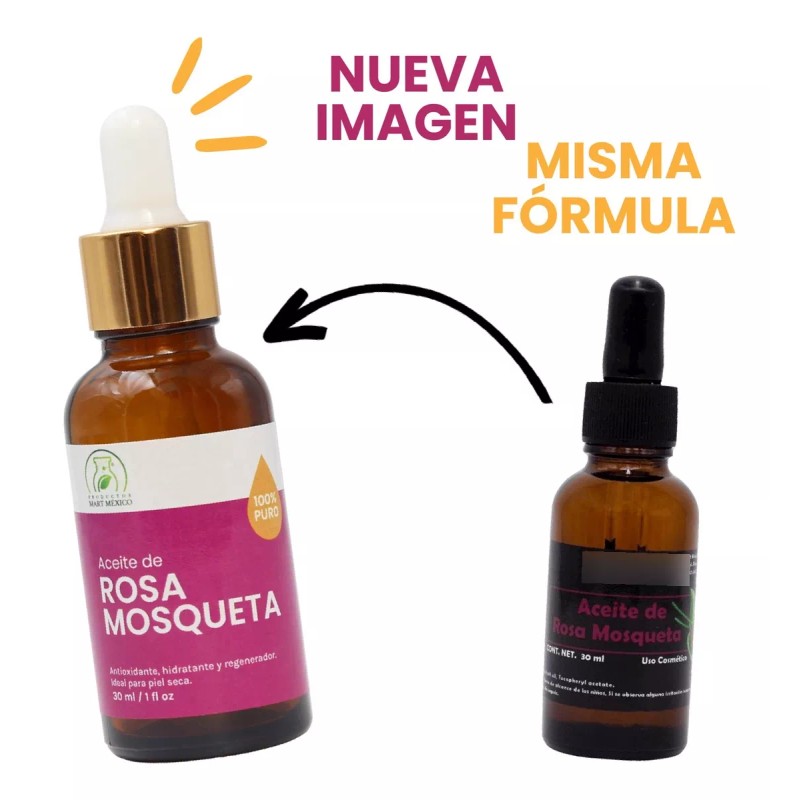Productos Mart Mexico Aceite De Rosa Mosqueta 100% Virgen Puro
