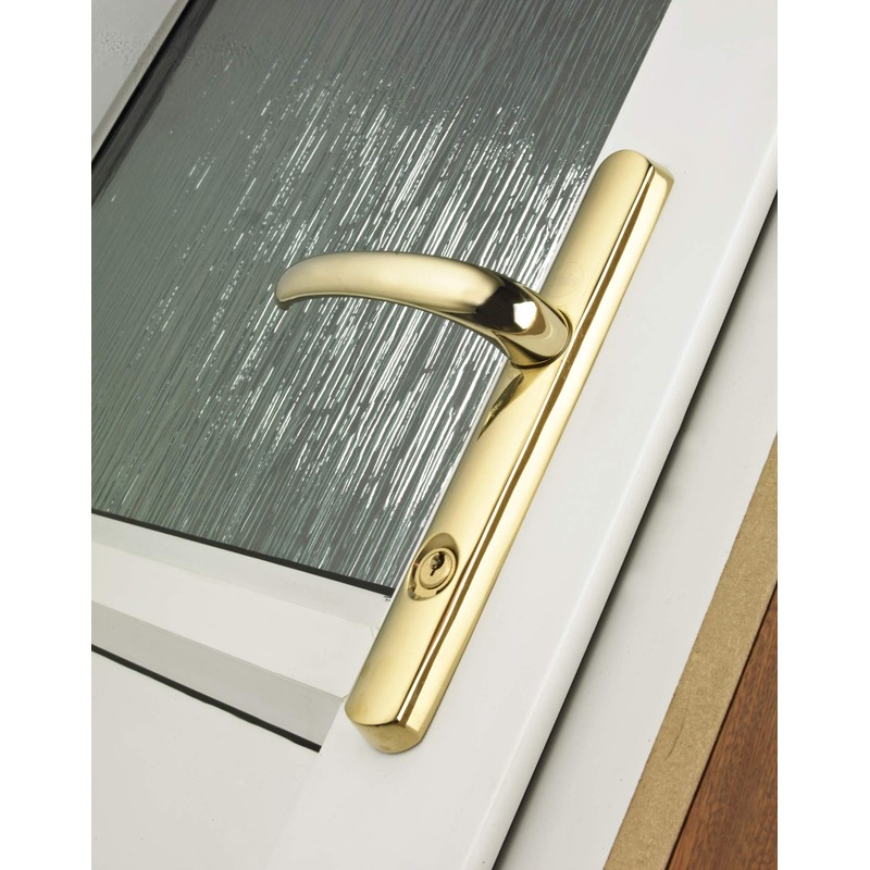 Yale PKM4050-PB KM Series Euro Double Cylinder 40:10:50 (100mm)