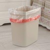 Leendines Small Drawstring Trash Bags, 1.5 Gallon Clear Garbage Bag,