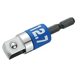 Top Industry (TOP) Alpha Alpha Socket Adapter for Electric Drills, Quarter Angle, 0.5 inches (12.7 mm) (1/2 mm), Shaft Strengthening Type, ESA-4DX, Size Coding, Tsubamesanjo, Made in Japan