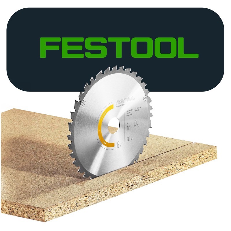 Festool Saw blade WOOD UNIVERSAL HW 216x2,3x30 W36